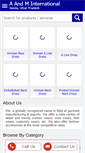 Mobile Screenshot of indian-garment-exporter.com